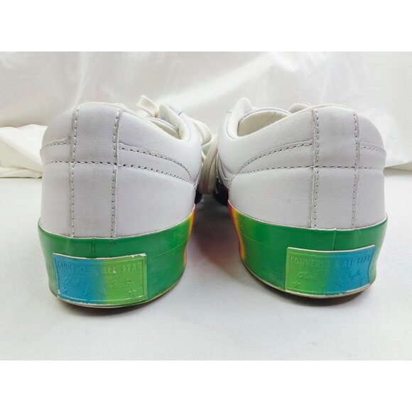 Converse Golf Le Fleur OX Size Mens 13 or Womens 15 Rainbow Pride Low Sneakers - Picture 13 of 15